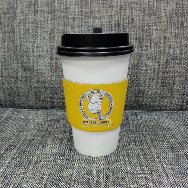 Quality Heat Resistance Insulated White Cold Drink Paper Cups To Go For Beverage Takeaway for sale