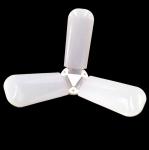 AC 85-265V LED Three Leaf Lamp , Ultraportable Fan Blade LED Light