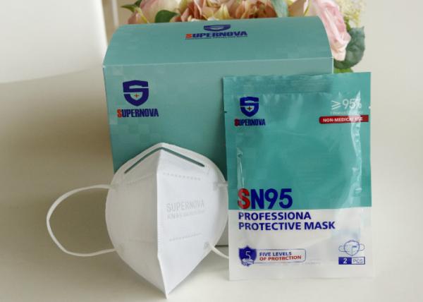 Buy cheap 95% Filtration Breathing Anti Allergia N95 FFP2 Respirator from wholesalers