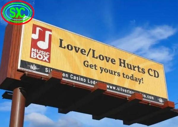 Quality Advertisment Outdoor Display , Hight Resolution Full Color led signs outdoor P20 IP65 for sale