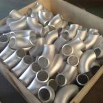 N08367 6Mo Steel Npt Fittings ASME B16.9 Steel Pipe Elbow ASTM A403