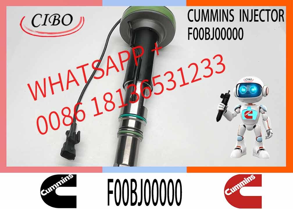 High Quality Engine Fuel Injector Assembly 2867147 F00bj00000 F00bj00001 for Qsk19 Qsk38 Qsk50 Engine Injector diesel