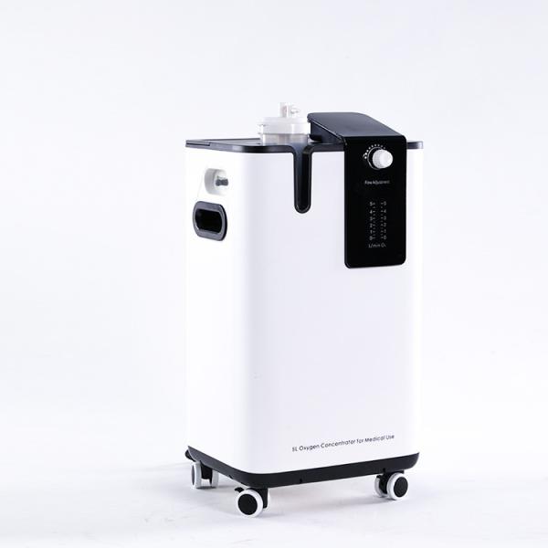 Buy cheap HD Display White Medical Oxygen Concentrator 5 L/min With Cardan Wheel Rotates Freely from wholesalers