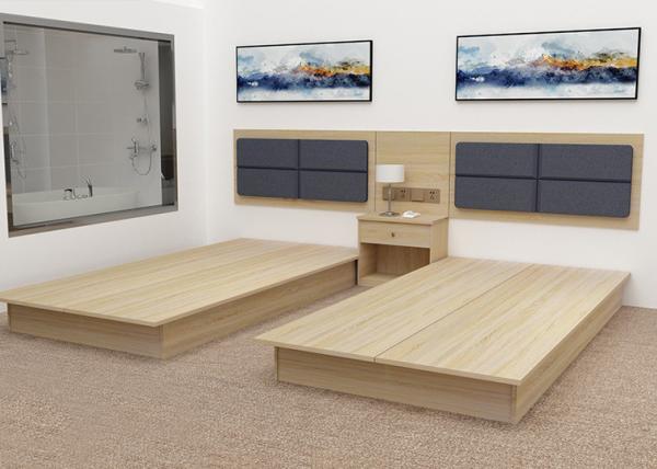 Buy cheap Holiday Inn Bed Hotel Contract Furniture Solution Knock Down Package from wholesalers