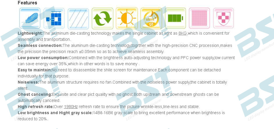 Front Service Indoor Rental Led Display Curtain Led Screen Pixel Pitch 3.91mm