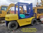 3t 5t Used Komatsu Forklift FD50 / Diesel Engine Forklift Japan Made