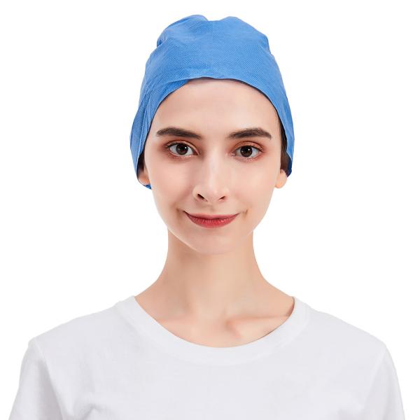 Buy cheap cap nurse Hubei haixin disposable cap disposable surgical caps medical suppliers CE FDA ISO13485 from wholesalers