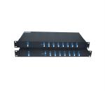 Single Fiber BIDI DWDM Mux Demux Multiplexer 8/16 Channels Rack Mounted Low