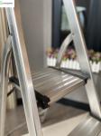 250mm Pedal Red Aluminum Platform Step Ladder 1.2mm
