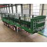 Buy cheap 30-100 Tons 4 Axles Heavy Duty Semi Trailers Cargo Livestock Sugar Cane Stake Fence 13m from wholesalers