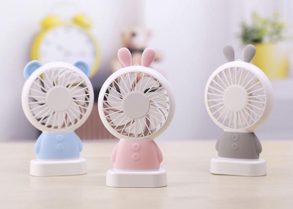 Linglong Rabbit light fan / rechargeable korea advertising hand operated fan