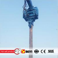Buy cheap Beiyi V330 Good Performance Hydraulic Excavator Mounted Vibratory Piling Hammer product