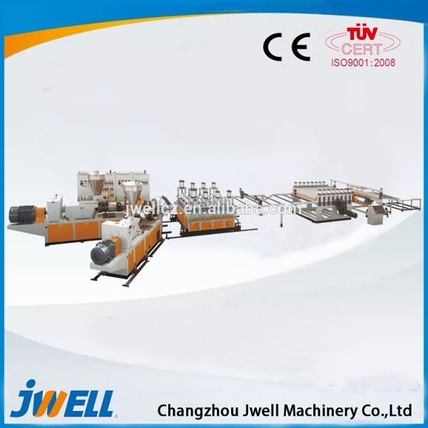 Buy cheap WPC foam board making machine/pvc foam board production line from wholesalers