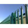 Buy cheap High Security Steel Palisade Fencing Durable Tamper Proof For Perimeter Protection from wholesalers
