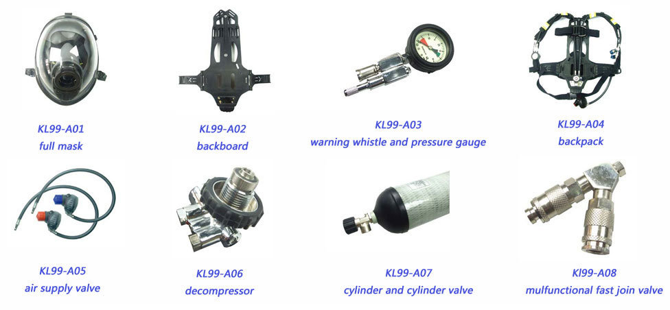 Kl99 Carbon Fiber Composite Cylinder (2/3/4.7/6.8/9 L)
