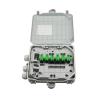 Buy cheap FTTH Wall Mount Outdoor Fiber Termination Box ABS Material from wholesalers