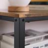 Buy cheap 3-tier Nightstand for Sale, Side Table for Bedroom, Industrial Nightstands, ULET75BX from wholesalers