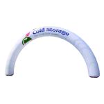 10m simple halloween advertising inflatables marathon race inflatable rainbow