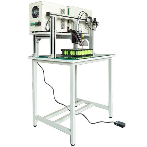 Buy cheap Battery Pack Manual Spot Welding Machine , Gantry Battery Pack Spot Welder from wholesalers