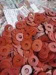 35x13x0.5mm Red Rubber Sucker Offset Printing Machine Spare Parts For Garment