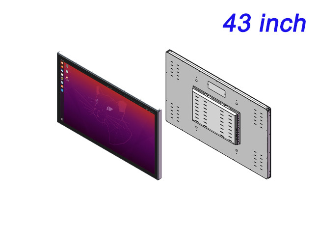 43-Inch Linux Embedded Screen for Digital Signage, Warehouse Management, Smart City Infrastructure, and Facility Monitoring