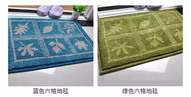 Washable Door Mats Customized Logo Printing 100 Polyester Material