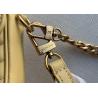 Buy cheap 19cm Womens Yellow Leather Multi Pochette Crossbody Bag With Coin Purse from wholesalers