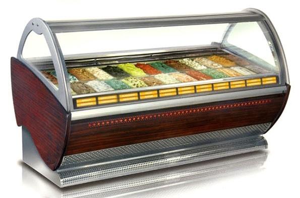 Buy cheap Large Volume Ice Cream Display Freezer Intelligent Precise Temperature Control from wholesalers
