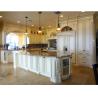 Buy cheap Custom White Wooden Kitchen Island Cabinets Solid Plywood Kitchen Cabinets from wholesalers