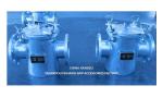 Seawater Cooling System Seawater Filter Model AS125 Cbm1061 Body Galvanized,