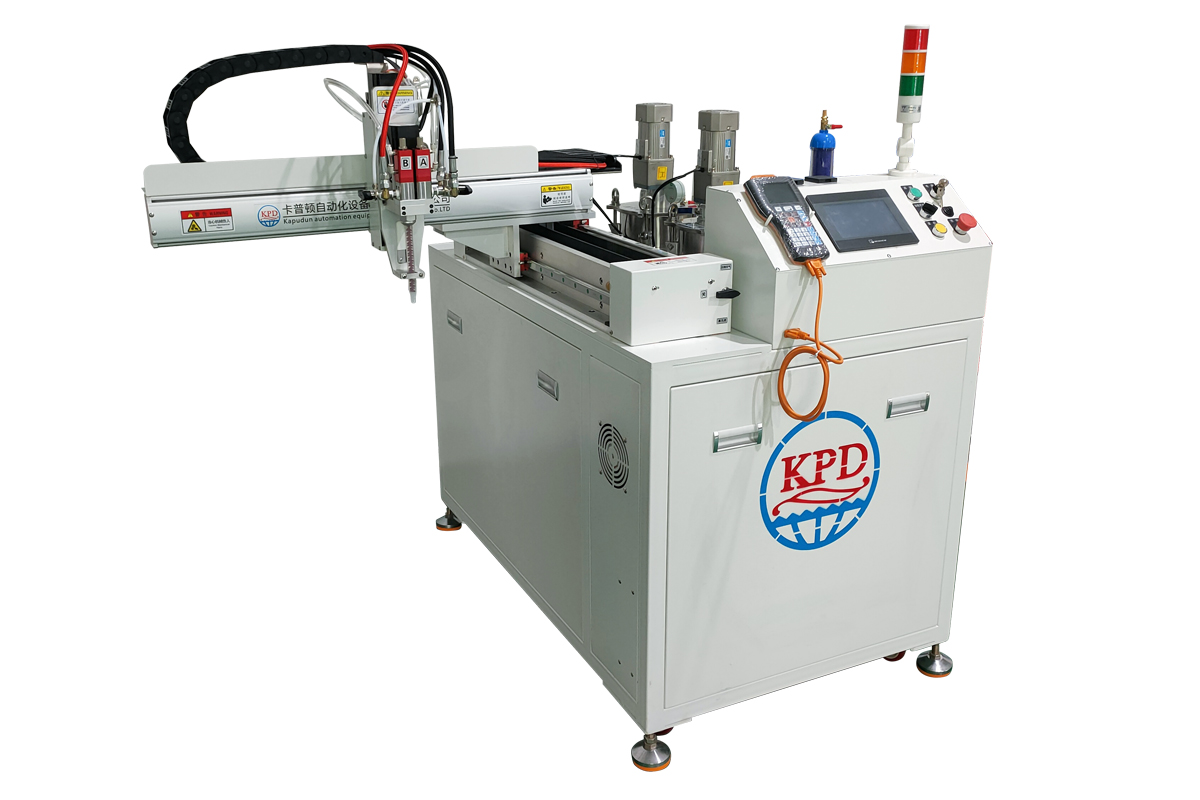 2 Part Polyurethane Casting Resin Potting Meter Mixing Dispenser for Electronic Parts