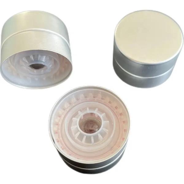Plastic Screw Cap Round Bottle for Liquor Spirits Gin Whisky Vodka Non