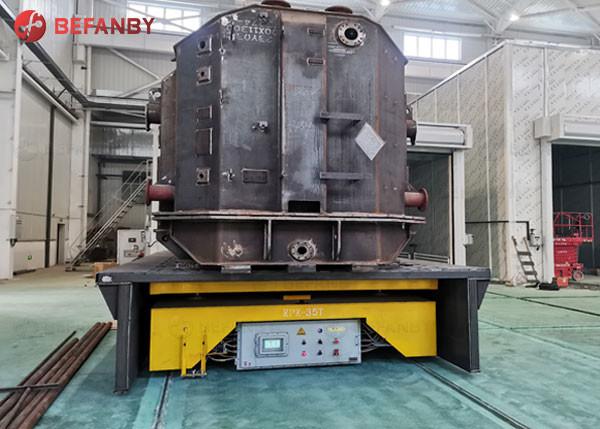 Buy cheap 1-500 Ton Heavy Machinery Rail Transfer Cart With Audible Warning Device from wholesalers