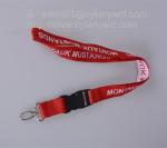 Cheap Woven Ribbon with Jacquard Logo, Custom Woven Neck Lanyards Supplier China