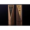 Buy cheap Solid Wooden Shield Plaque Lightweight Agent / Employee Awards At Year End Party from wholesalers