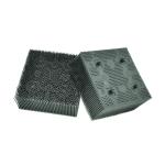 Apparel Machine Parts 92911001 Bristle Blocks 1.6" Square Foot Black Color for