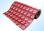 Food Packaging Plastic Roll Film Printed Plastic Film Roll For Cookie Biscuit