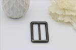 Bag accessories gunmetal color 38 mm width adjustable shoulder strap buckles