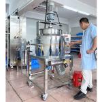 Electric Heating High Shear Emulsifier Mixer 100L 3 Layers Stainless Steel