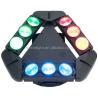 Buy cheap RGBW 4in1 9 Eyes Spider LED Moving Head Wash IP20 For Disco Club from wholesalers