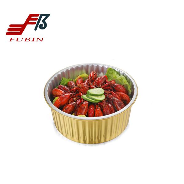 Buy cheap Gold Alloy 8011 Airline Meal Tray for Food Packaging from wholesalers