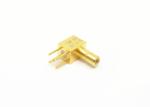 Male Plug Right Angle Mini SMB RF Coaxial Connector