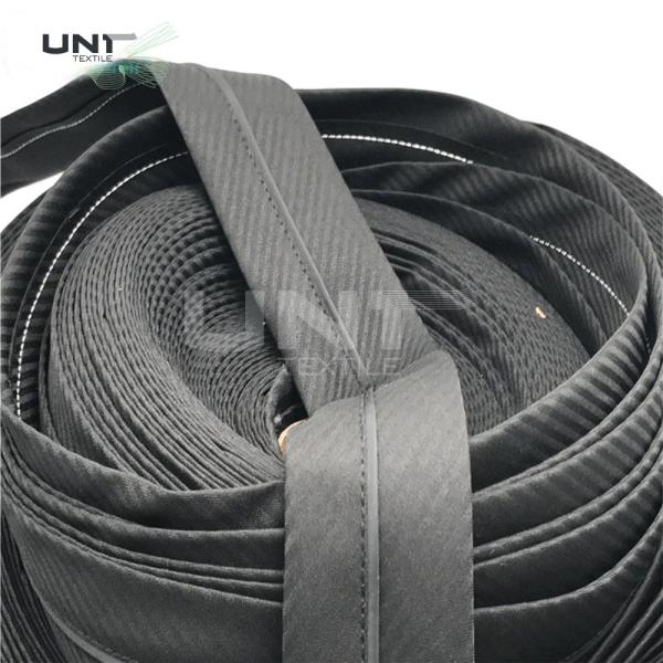 Buy cheap Black Woven Fishbone Waistband Lining Wear Resistant For Trousers from wholesalers