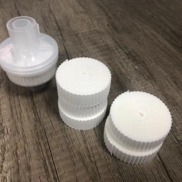 Buy cheap Electrostatic HME Filter Paper Medical Grade 0.5u Porosity 120C Temperature Resistant for Turkey from wholesalers