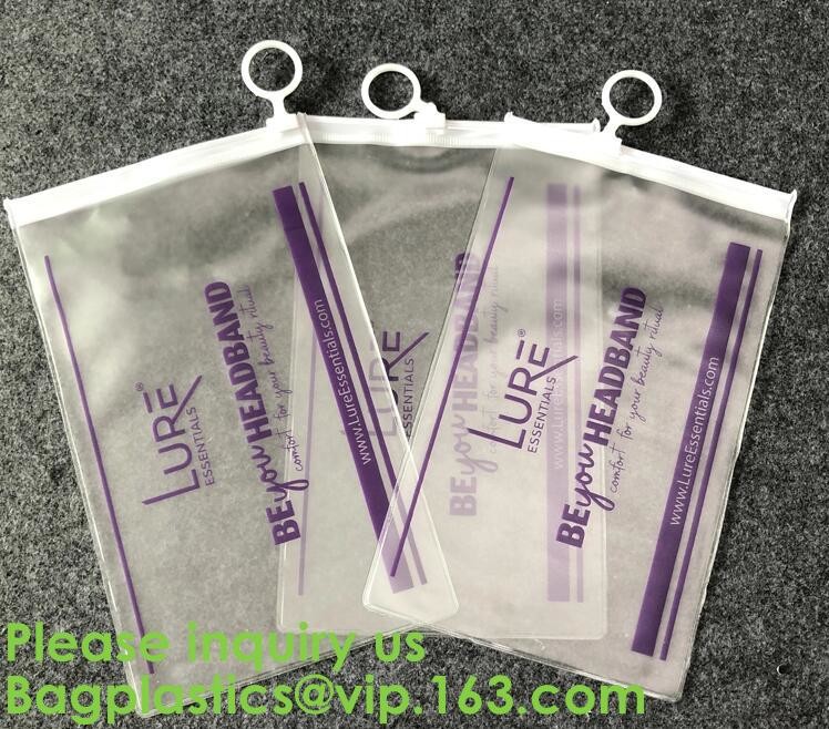 Pouch Slider Plastic Zipper Folder PVC Clear Cosmetic Bag Pencil Pen Packaging Bag,Pvc Zip lockk Bag For File And Document