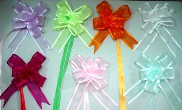 Buy cheap Organza pull bow and Gift Packing Cake Decoration Bows from wholesalers