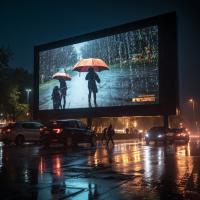Buy cheap Sealed P5 Outdoor Waterproof LED Display 5500nit-8500nit Brightness product