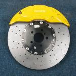 Cross-Drilled Design Heat Dissipation Brake Calipers High Carbon Steel For