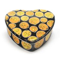 Buy cheap Set Of 5 Halloween Pumpkin Heart Tins product
