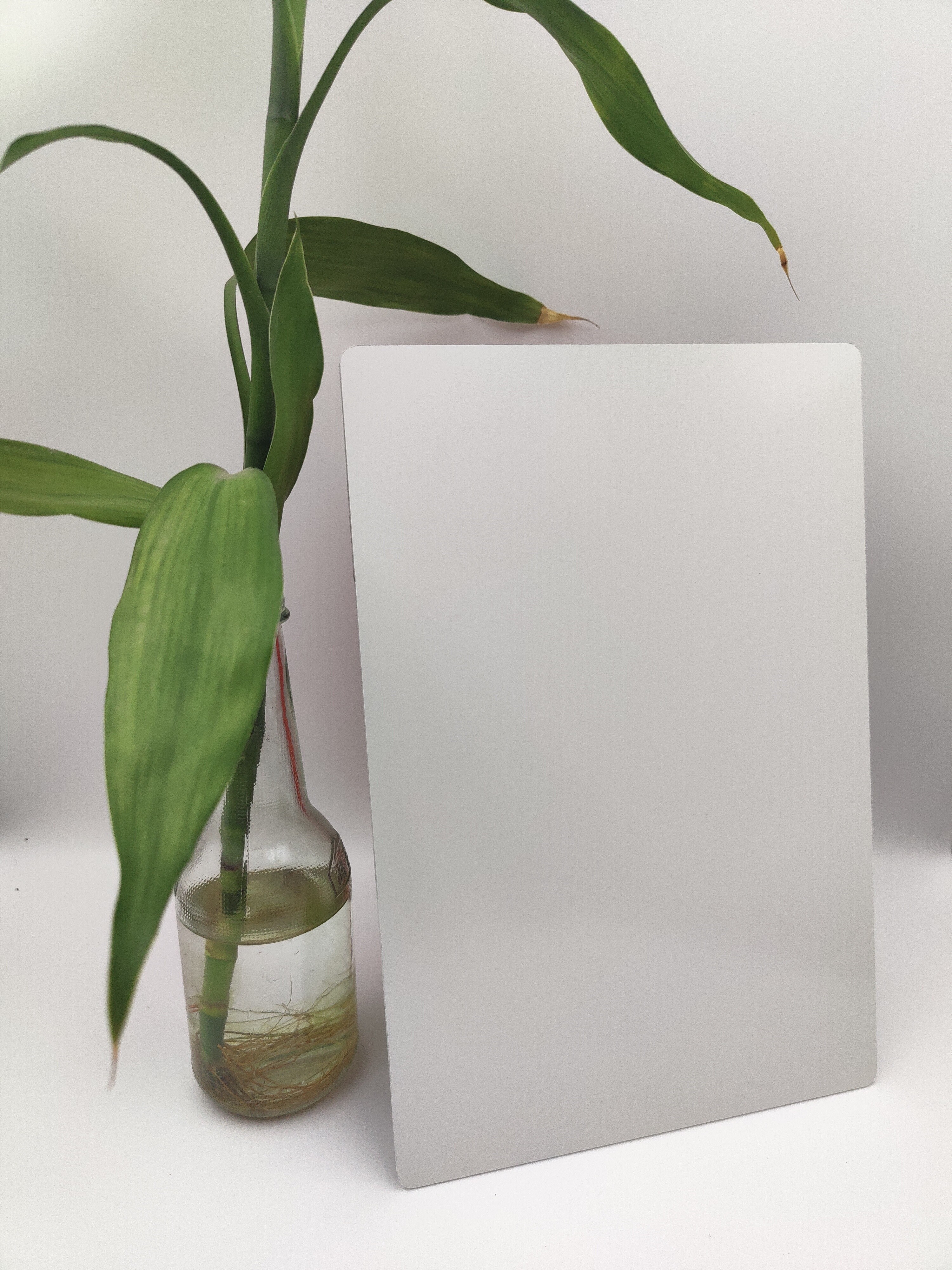 HDPE Coated PVDF ACP Sheets 0.18mm Aluminum Layer 5.0mm Thickness Brushed Finish For Elevator Paneling